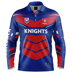 Newcastle Knights Cyber Fishing Shirt