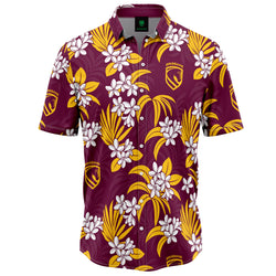 Brisbane Broncos Reef Hawaiian Shirt