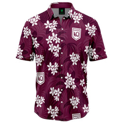 QLD Maroons Reef Hawaiian Shirt