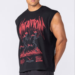 Muscle Nation Hell Mile Boxy Running Tank