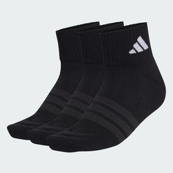 Adidas 3 Pack Cushioned Essential Ankle Socks