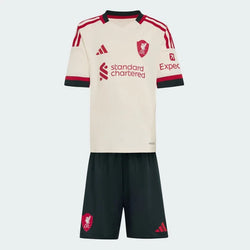 Adidas Liverpool FC 25/26 Away Kids Mini Kit