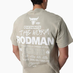 Mitchell & Ness - Dennis Rodman Chicago Bulls Career Stats Tee