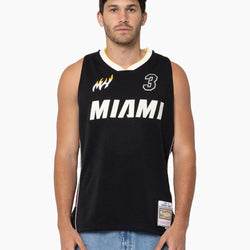 Mitchell & Ness - Miami Heat 12-13 Dwayne Wade Season Tip Off Swingman Jersey