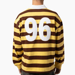 Mitchell & Ness - Hawthorn Hawks Long Sleeve Mens Rugby Polo