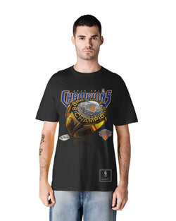 Mitchell & Ness 2026 NBA Champions New York Knicks Ring Tee