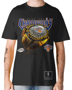 Mitchell & Ness 2026 NBA Champions New York Knicks Ring Tee