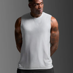 2XU Mens Signature Soft Jersey Tank