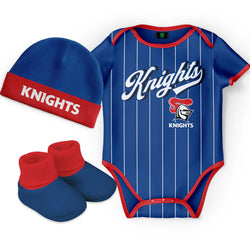 Newcastle Knights Lullaby 3Pce Gift Set