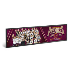 Brisbane Broncos 2025 Premiers Bar Runner With Score