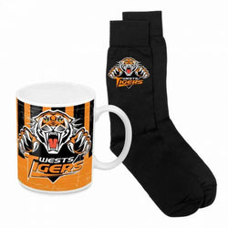 West Tigers Heritage Mug & Sock Pack