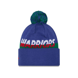 New Zealand Warriors Split Script Beanie With Pom