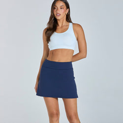 Abi and Joseph On Court Skort