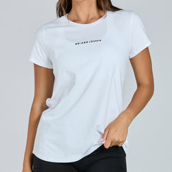 Abi and Joseph On Point Logo Tee