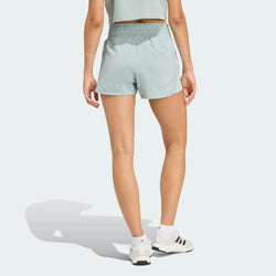 Adidas Pacer Workout Woven 3in High Waisted Womens Shorts