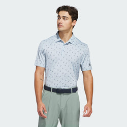 Adidas Ultimate 365 Printed Mesh Mens Polo