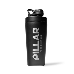 Pillar Performance 600ml Stainless Steel Protein Shaker