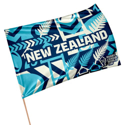 Rugby League World Cup 2026 New Zealand Gameday Flag