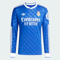 Adidas Real Madrid CF 25/26 Long Sleeve 3rd Jersey