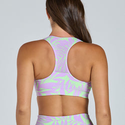 Abi and Joseph Run Swim Active High Support Crop