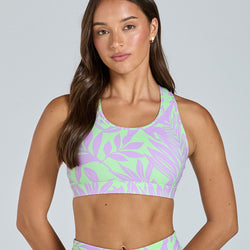 Abi and Joseph Run Swim Active High Support Crop