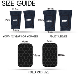 Gioca Shinpads Sleeve Type