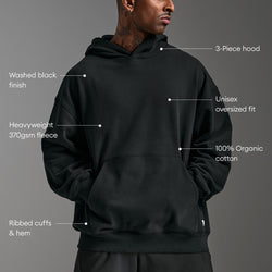 2XU EZ Oversized Organic Cotton Hoodie