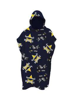 North Queensland Cowboys Kids Hooded Beach Towel