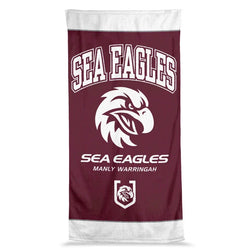 Manly Sea Eagles Jumbo Beach Towel