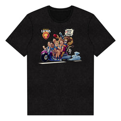 Brisbane Lions Grange Welcome Back To The Jungle Kids Tee