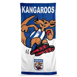North Melbourne Kangaroos Jumbo Beach Towel