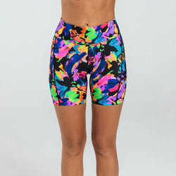 Abi and Joseph Run Swim Active Dual Pocket Mid Thigh Tight - SPORTFIRST HERVEY BAY