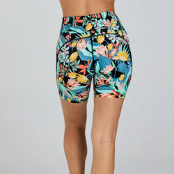 Abi and Joseph Run Swim Active Dual Pocket Mid Thigh Tight - SPORTFIRST HERVEY BAY