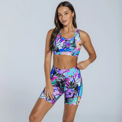 Abi and Joseph Run Swim Active Dual Pocket Mid Thigh Tight - SPORTFIRST HERVEY BAY