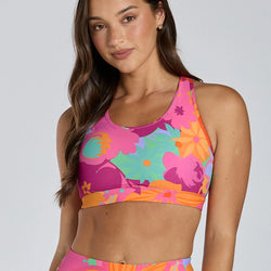 Abi and Joseph Run Swim Active High Support Crop - SPORTFIRST HERVEY BAY