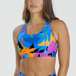 Abi and Joseph Run Swim Active High Support Crop - SPORTFIRST HERVEY BAY