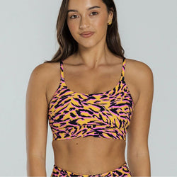 Abi and Joseph Run Swim Active Noah Wrap Back Crop - SPORTFIRST HERVEY BAY