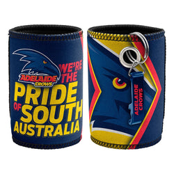 Adelaide Crows Can Cooler & Opener Pack - SPORTFIRST HERVEY BAY