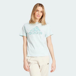Adidas Animal Print Graphic Womens Tee - SPORTFIRST HERVEY BAY