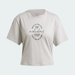 Adidas Brand Love Signature Womens Graphic Tee - SPORTFIRST HERVEY BAY
