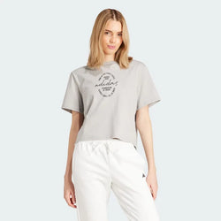 Adidas Brand Love Signature Womens Graphic Tee - SPORTFIRST HERVEY BAY