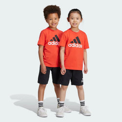 Adidas Essentials Logo Kids Tee & Short Set - SPORTFIRST HERVEY BAY
