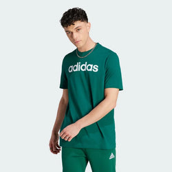 Adidas Essentials Single Jersey Linear Mens Tee - SPORTFIRST HERVEY BAY