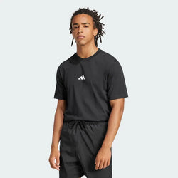 Adidas Essentials Small Logo Single Jersey Mens Tee - SPORTFIRST HERVEY BAY