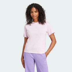 Adidas Essentials Small Logo Womens Cotton Tee - SPORTFIRST HERVEY BAY