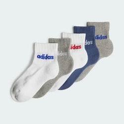 Adidas Kids Linear Ankle Socks (5 Pairs) - SPORTFIRST HERVEY BAY