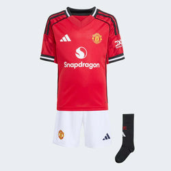 Adidas Manchester United FC 25/26 Home Kids Mini Kit - SPORTFIRST HERVEY BAY