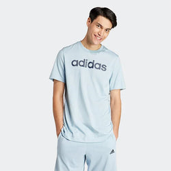 Adidas Mens Iinear Logo Embroidered Single Jersey Tee - SPORTFIRST HERVEY BAY