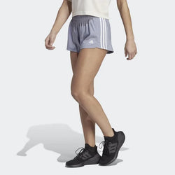 Adidas Pacer 3 Stripe Woven Womens Short - SPORTFIRST HERVEY BAY