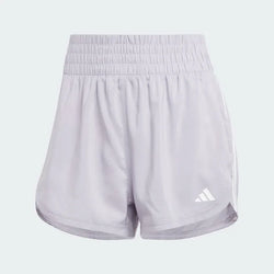 Adidas Pacer Training 3 Stripe Womens High Rise Shorts - SPORTFIRST HERVEY BAY